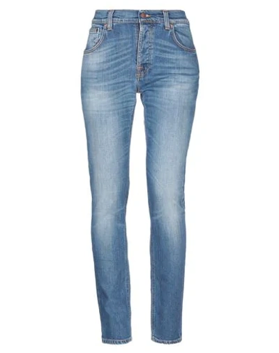 Shop Nudie Jeans Jeans In Blue