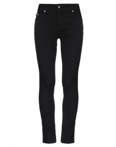 Shop Versace Jeans Couture Woman Jeans Black Size 29 Cotton, Elastane