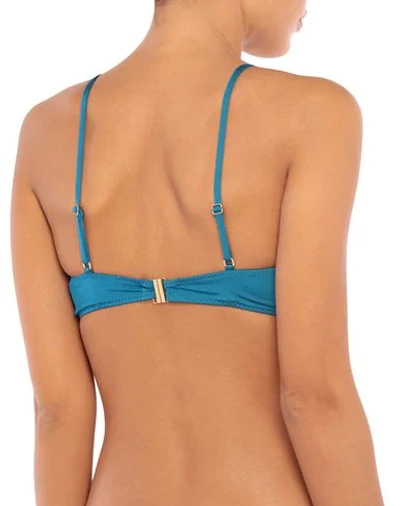 Shop Stella Mccartney Bikini Tops In Pastel Blue