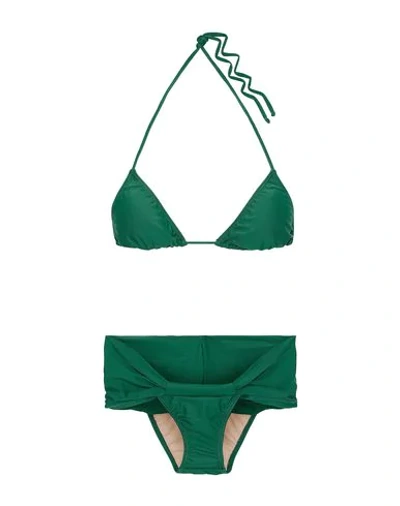 Shop Adriana Degreas Bikinis In Green