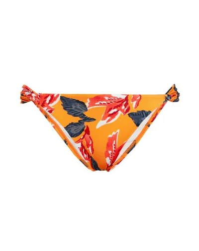 Shop Vix Paula Hermanny Bikini Bottoms In Orange