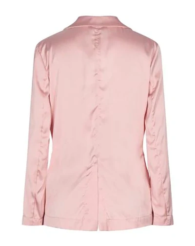 Shop Aglini Sartorial Jacket In Pink