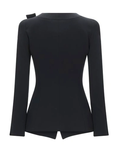 Shop Emporio Armani Sartorial Jacket In Black