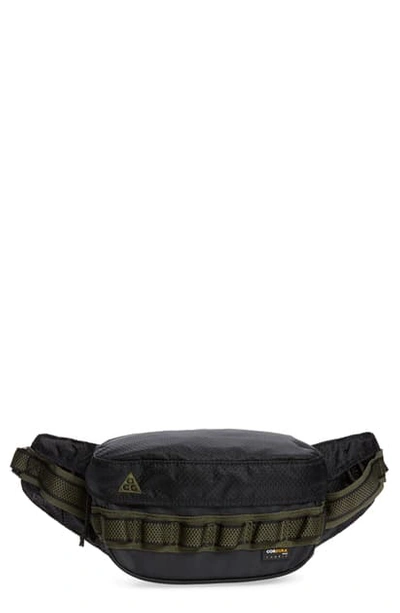 Shop Nike Acg Karst Belt Bag In Black