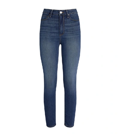 Shop Paige Margot High-rise Skinny Jeans In Blue