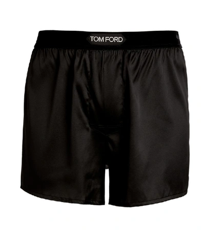 Shop Tom Ford Silk-blend Boxers