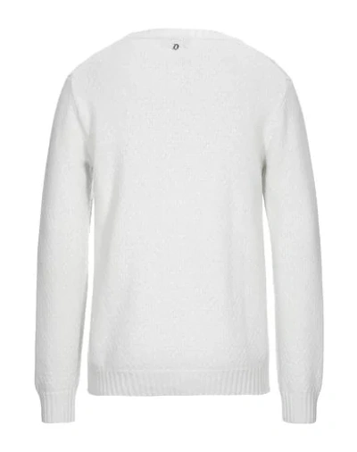 Shop Dondup Sweaters In Light Grey