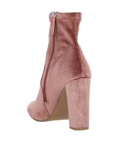 Shop Steve Madden Ankle Boot In Brick Red