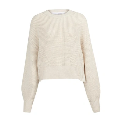 Shop Iro Mind Sweater In Cloudy White