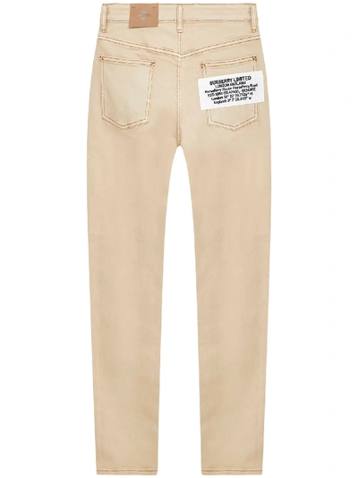 Shop Burberry Jeans In Honey