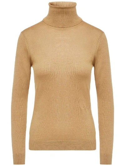 Shop Burberry Sweater In Camel