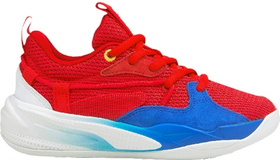 Pre-owned Puma Rs-dreamer Super Mario 64 (ps) In Flame Scarlet/electric Blue
