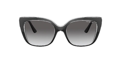 Shop Vogue Eyewear Woman Sunglass Vo5337s In Grey Gradient