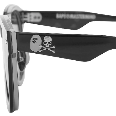 Shop A Bathing Ape Eyewear X Mmj Sunglasses 3 In Black