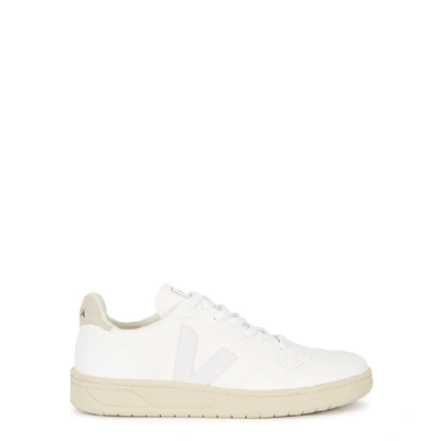 Veja Nylon And Leather Sneakers In White