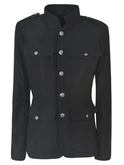 Shop Polo Ralph Lauren Nautical Stretch Blazer In Black