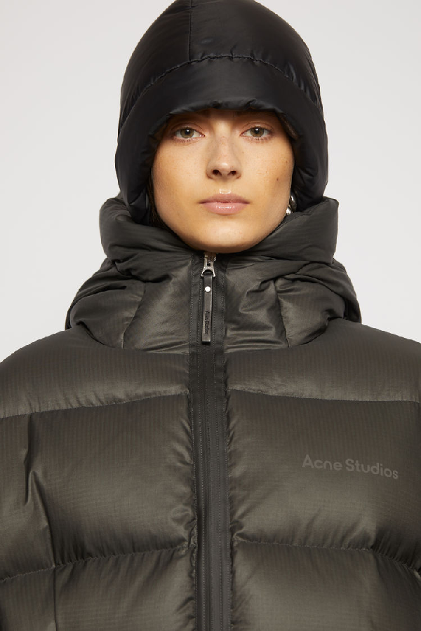 acne puffer coat