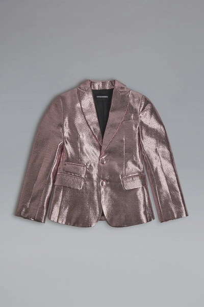 Shop Dsquared2 Kids Jacket/blazer In Pink