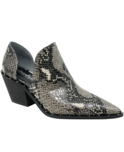 Shop Charles By Charles David Women's Parson Cut-out Booties Women's Shoes In Snake