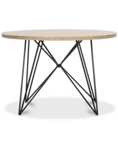 Safavieh Vida Wood End Table In Light Grey