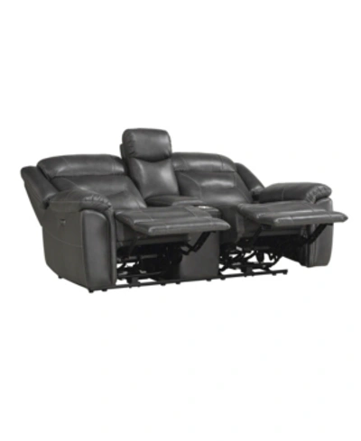 Shop Furniture Pecos Recliner Loveseat In Gray