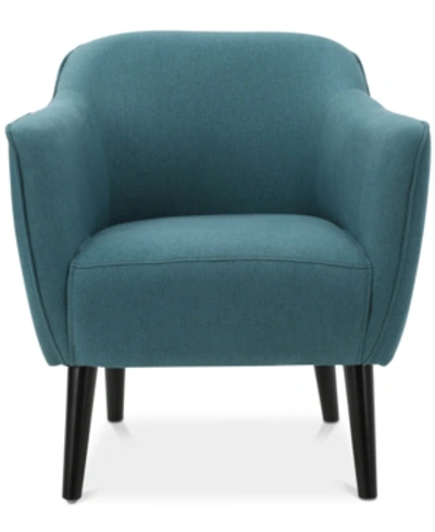Shop Noble House Emond Armchair In Teal