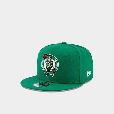 Shop New Era Boston Celtics Nba Official Team Color 9fifty Snapback Hat In Green