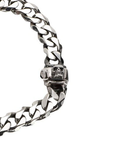 Shop Emanuele Bicocchi Chain Bracelet Bracelet Silver Size L 925/1000 Silver