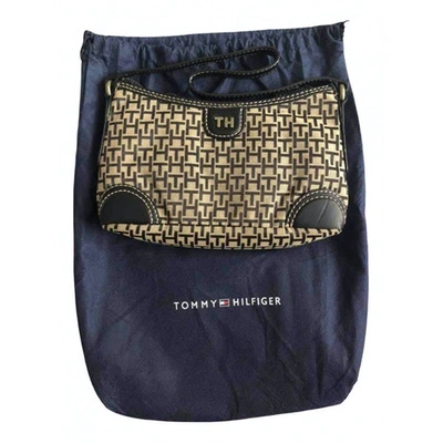 Pre-owned Tommy Hilfiger Beige Cloth Handbag