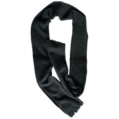Pre-owned Zadig & Voltaire Grey Cashmere Scarf