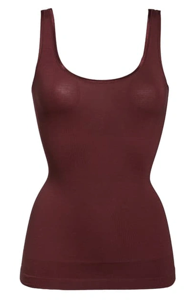 Shop Yummie Shaping Tank In Decadent Chocolate