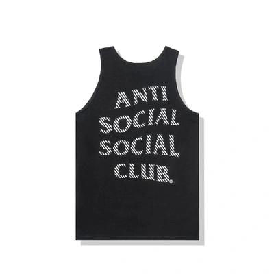 Pre-owned Anti Social Social Club  Goodbye Summer Tank Tank Black