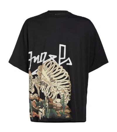 Shop Palm Angels Desert Skull T-shirt