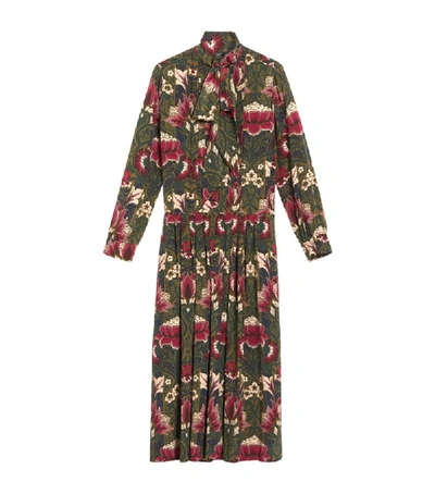 Shop Weekend Max Mara Floral Midi Shirt Dress