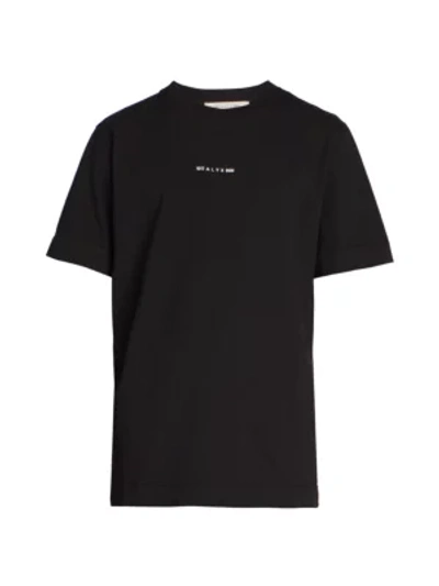 Shop Alyx Logo T-shirt In Black