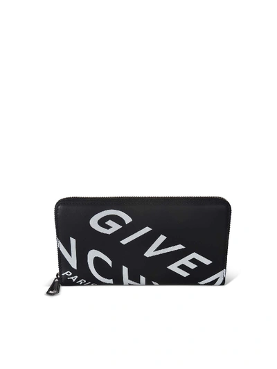 Shop Givenchy Refracted Wallets In Black