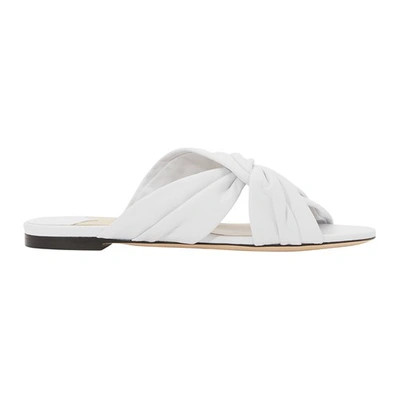 Shop Jimmy Choo Lela Mules In White