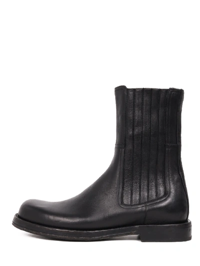 Shop Dolce & Gabbana Leather Boot Black