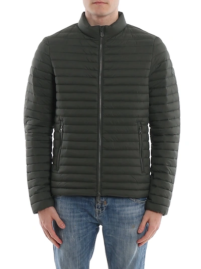 Shop Save The Duck Down Jacket In Deep Green