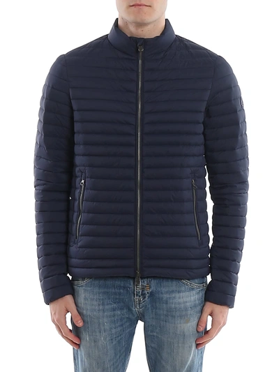Shop Save The Duck Down Jacket In Navy Blue