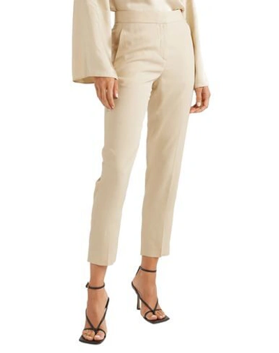 Shop Rosetta Getty Woman Pants Sand Size 12 Acetate, Viscose In Beige