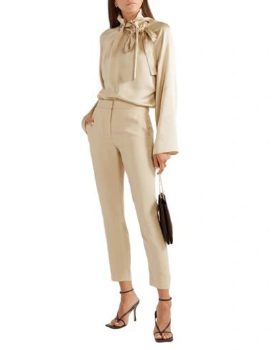 Shop Rosetta Getty Woman Pants Sand Size 12 Acetate, Viscose In Beige