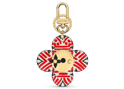 Pre-owned Louis Vuitton  Crafty Vivienne Head Bag Charm And Key Holder Cream/red