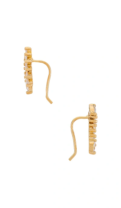 Shop Shashi Baby Isabella Climber Earring In Gold
