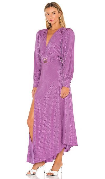 Shop Ronny Kobo Estelle Dress In Lavender