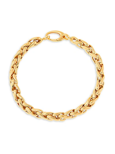Shop Saks Fifth Avenue 14k Yellow Gold Spiga Bracelet