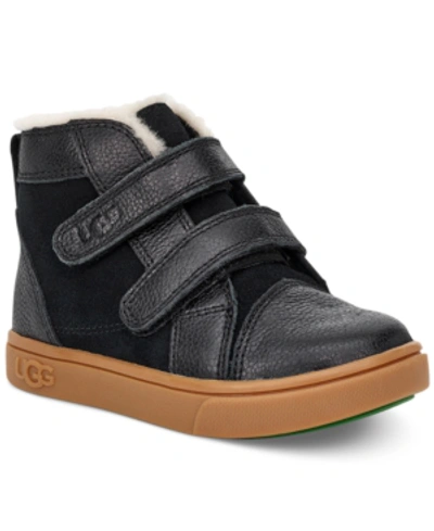 Shop Ugg Toddler Rennon Ii Sneakers In Black