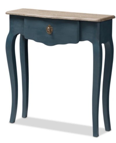 Furniture Mazarine Console Table In Blue