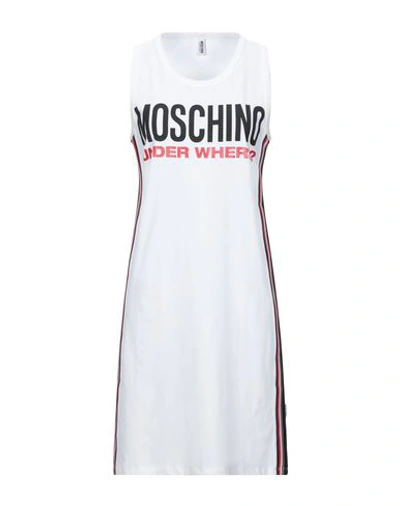 Shop Moschino Nightgowns In White
