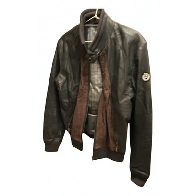 Pre-owned Azzaro Multicolour Leather Jacket